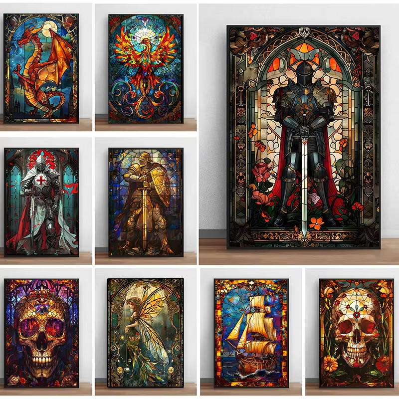 

MINISO Oil Painting By Number Fantasy Figures Home Decoration Painting Wall Bedroom Room Decor Gift Frameelss