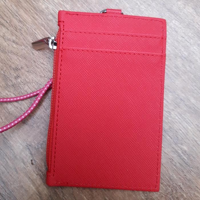 

ANDMA ID Card Holder Lanyard Kalung Gantungan Name Tag - Merah