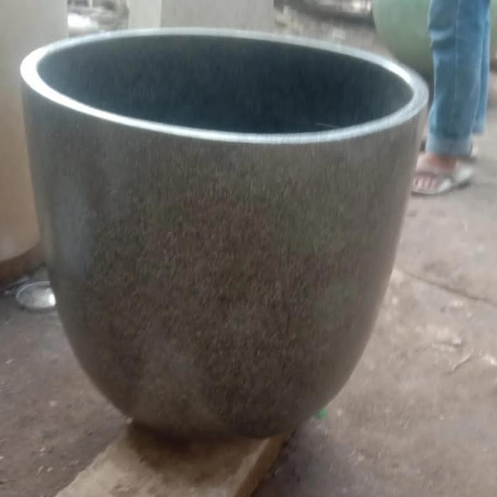 Pot teraso tube - Hitam