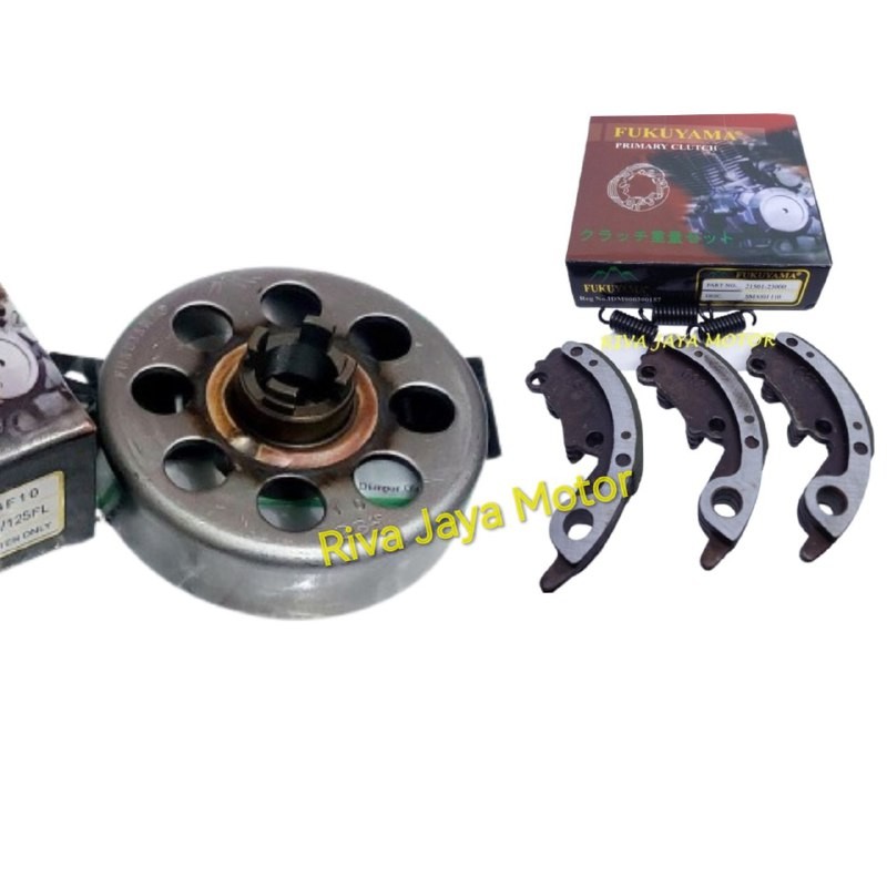 Paket Rumah + Otomatis Kopling  Suzuki Smash 110 Lama New Mangkok Kampas Ganda Fukuyama