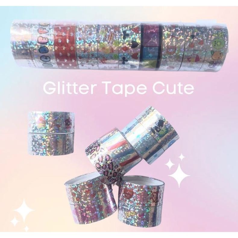 

[1Pcs] Solasi Metalik Karakter Lucu / Tape Metalik Cute Korean / Solatip Metalik Cute