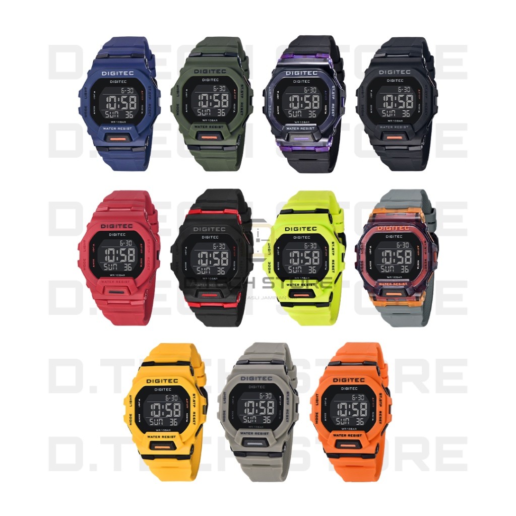 Jam tangan Digitec DG-5169/DG 5169/DG5169 Digitec Original 100%