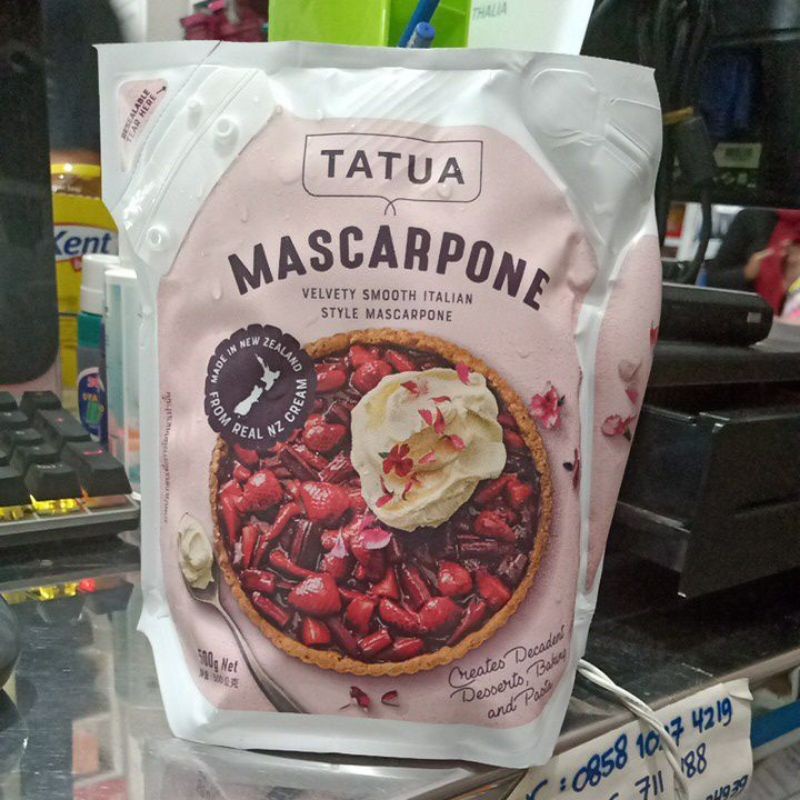 

TATUA MASCARPONE CREAM 500GR CAMPURAN ANEKA CAKE/PUDING/ROTI