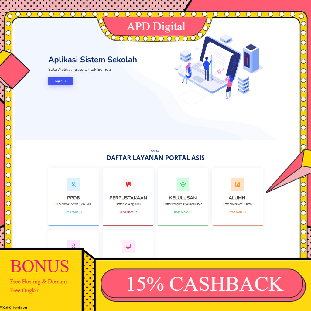 Source code Sistem Informasi Sekolah APD