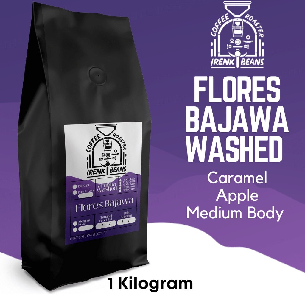 

Kopi Arabica Flores Bajawa 1000g Biji Bubuk