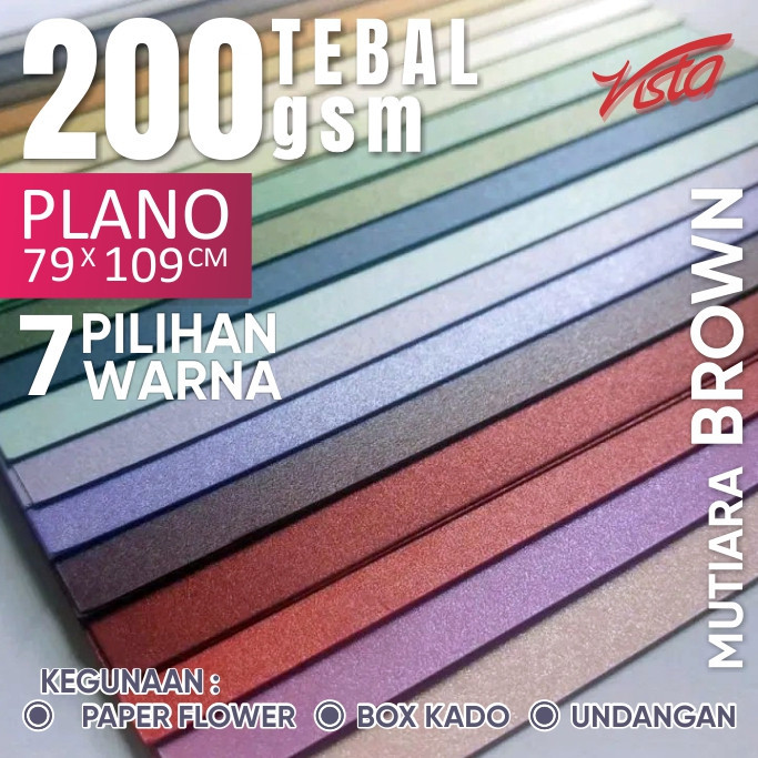 

Kertas Paper flower Jasmine Limited plano (77x100cm) paperflower