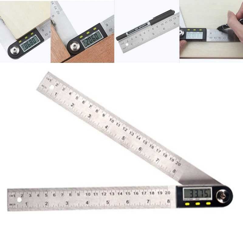 

Penggaris Sudut Digital Inclinometer Goniometer Level Angle 20cm - TL454
