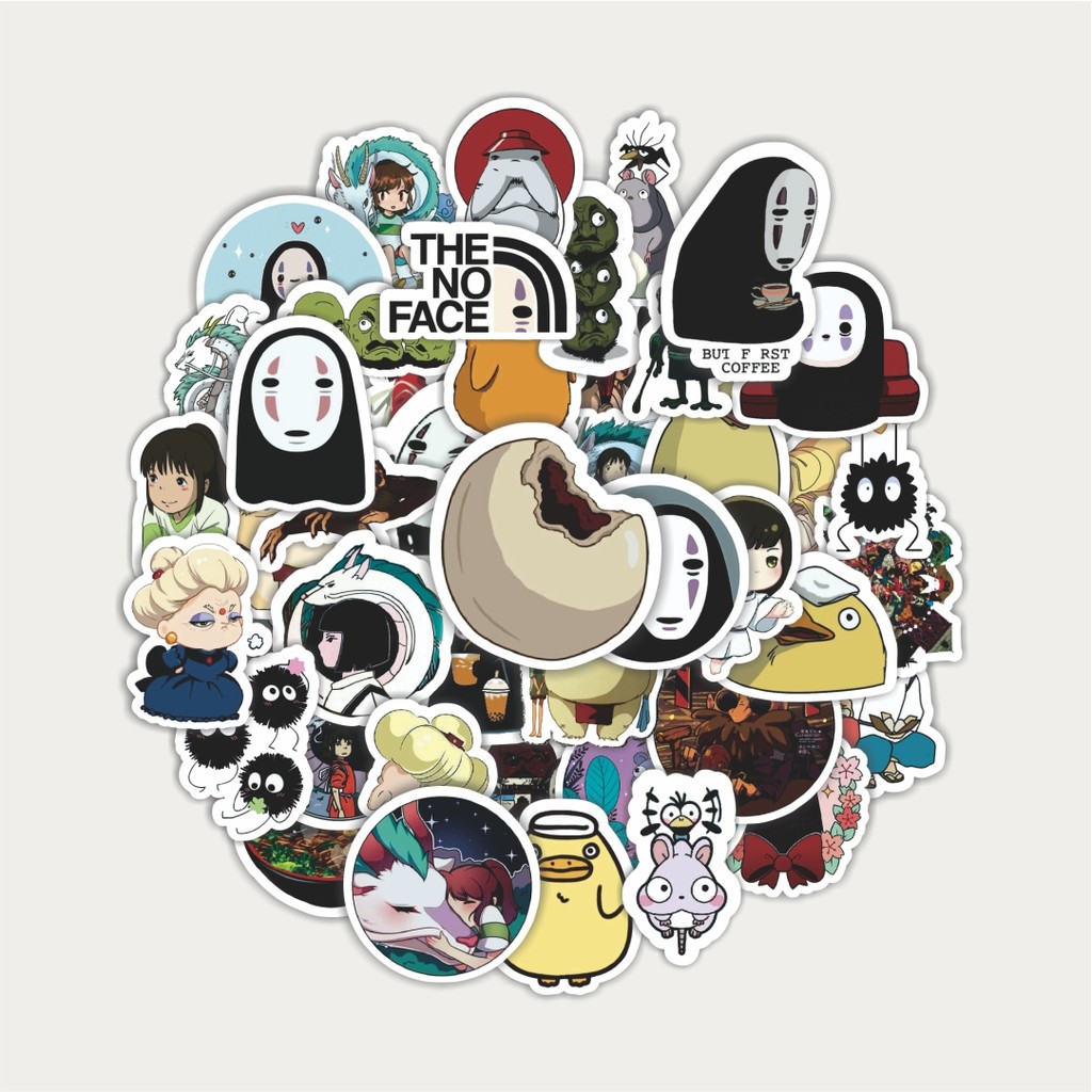 

Sticker Pack Stiker Anime Ghibli Hayao Miyazakui V5 | Sticker TUMBLR | Stiker LAPTOP KOPER HELM