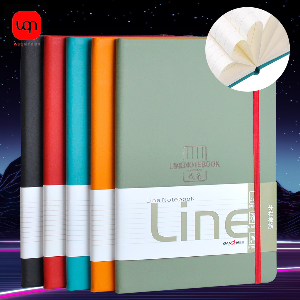 

LINE B5 Notepad Diary Ivory 100GSM Innovation Trend Portable Edition Solid Color 5 Colors Office & School Notepad Supplies
