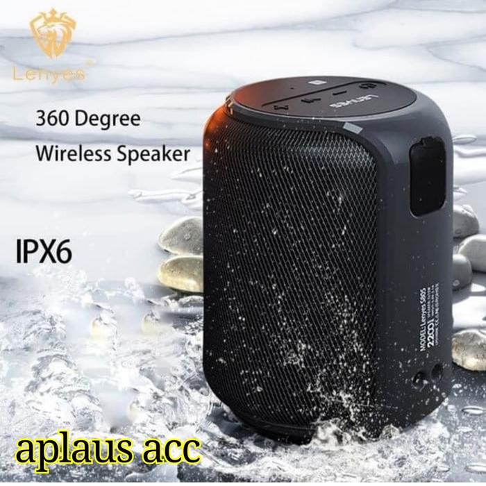 Speaker Bluetooth Waterproof LENYES S805 IPX 6