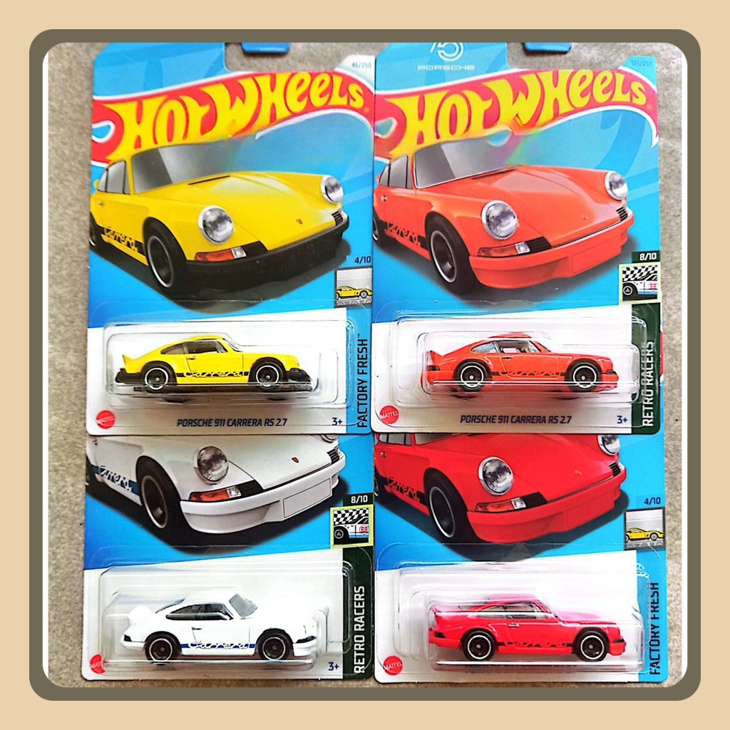Hotwheels porsche 911 carrera rs