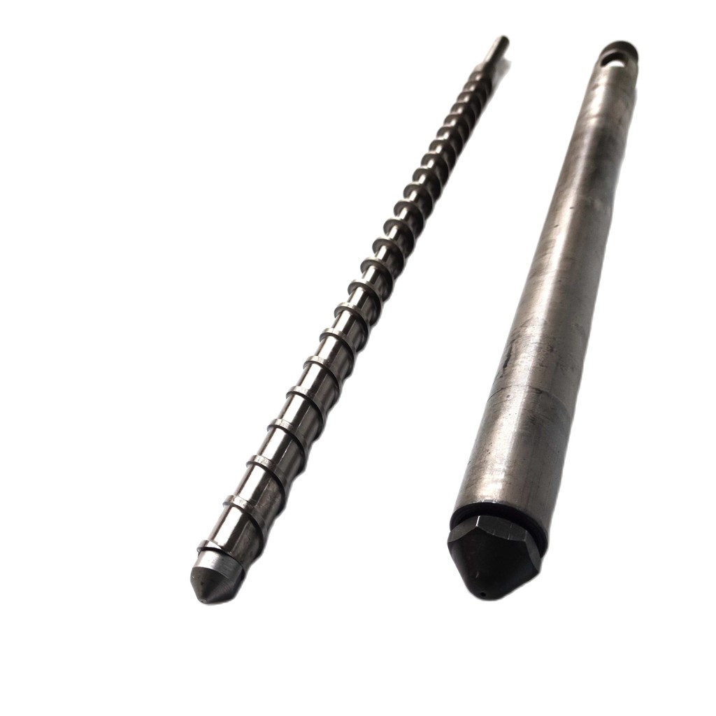 30mm Diameter Injection/Extrusion Screw Kit for Precious Plastic Project Screw, Barrel, Nozzle and H