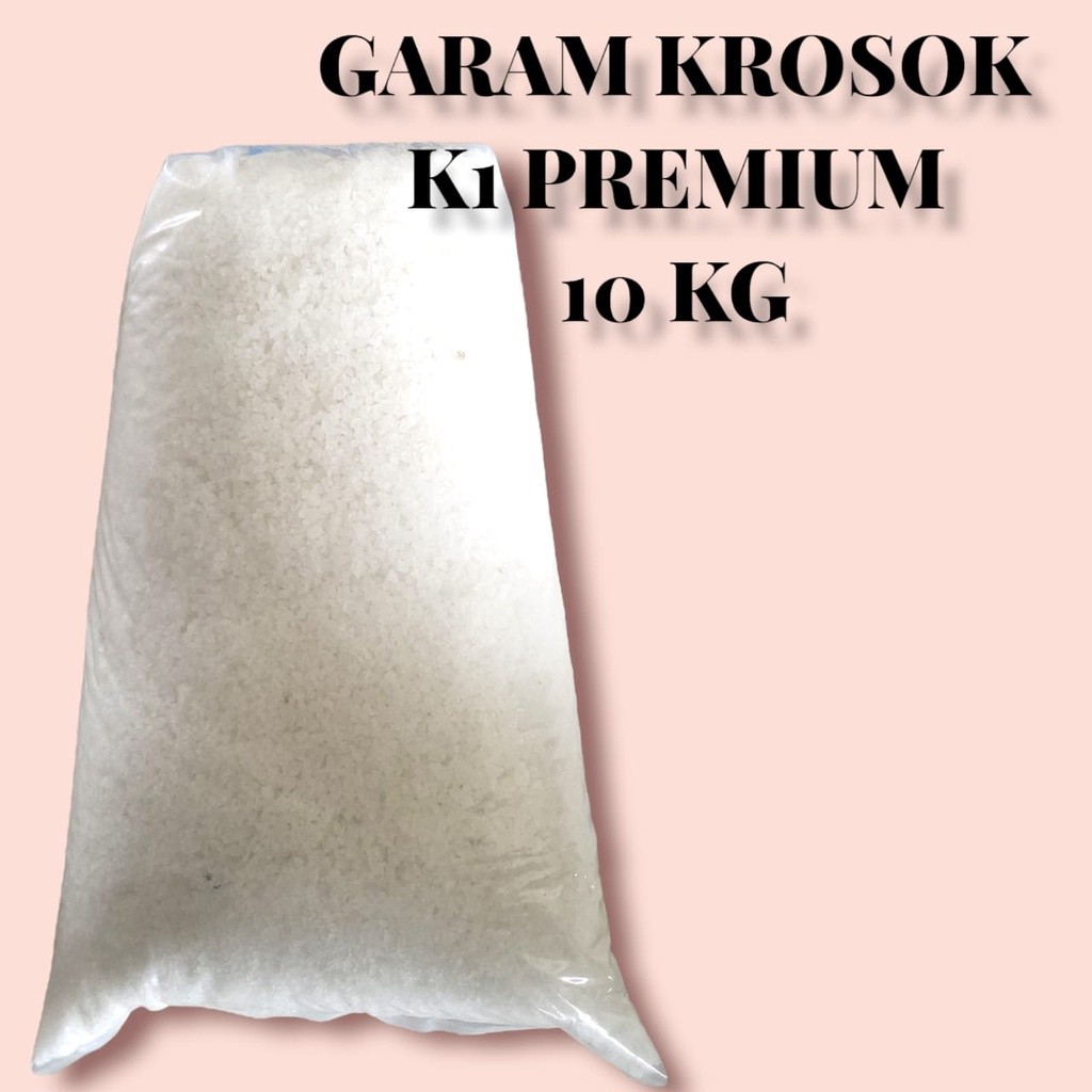 

10 KG garam krosok madura premium/ garam ikan / garam industri / GARAM NON YODIUM