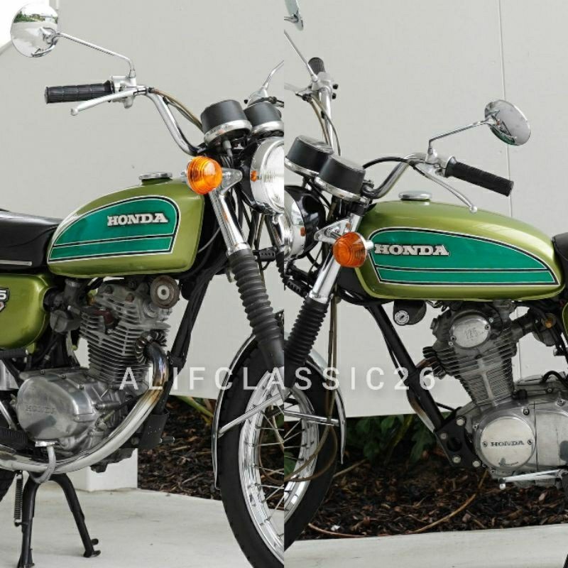 striping honda cb125 stiker honda cb125 stiker cb 125 DETAIL ORIGINAL stiker CB polet tangki cb125 U