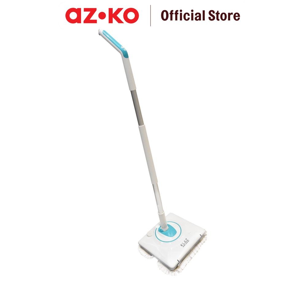 AZKO Klaz Alat Pel Getar Elektrik Rechargeable Vibration Mop Pelan Lantai Serbaguna Floor Mop Kain L