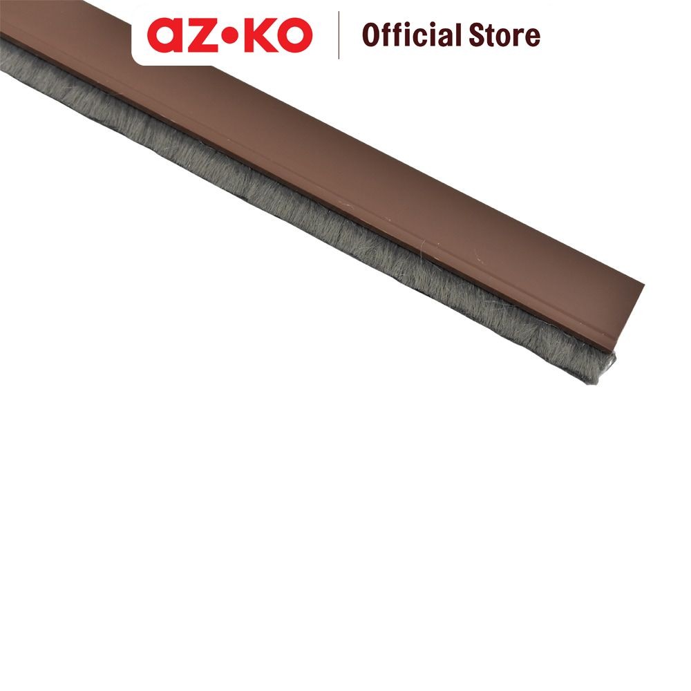 AZKO Krisbow Penutup Lubang Bawah Pintu Pvc-Pileseal 91 cm- Cokelat Bottom Door Seal Penutup Celah P