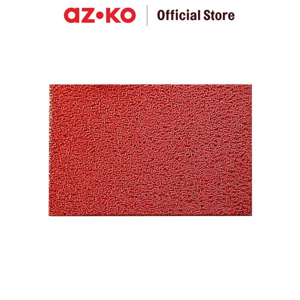 AZKO Krisfloor 1.2X1 mtr Keset Kamar Mandi Pvc 2101 - Merah Bathmat Alas Lantai Toilet Anti Licin Ba