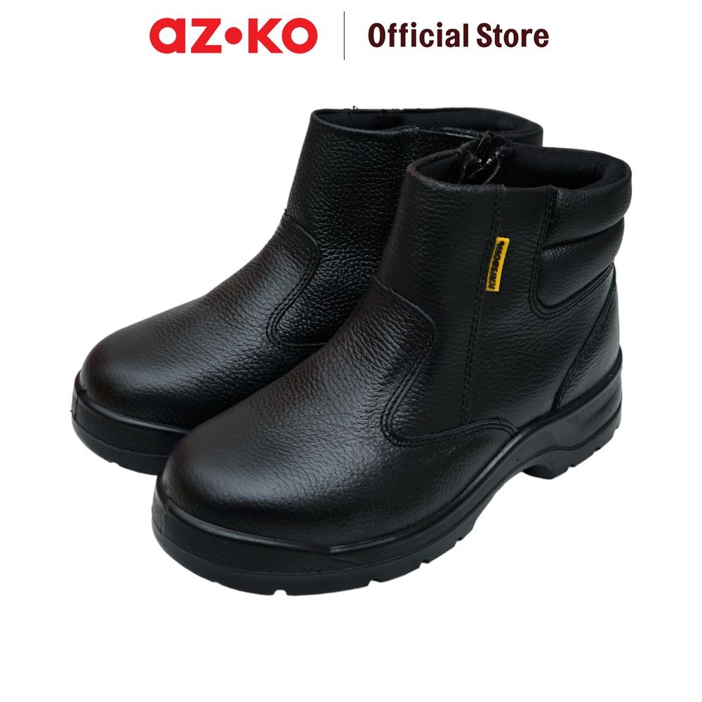AZKO Krisbow Ukuran 45 Gladiator Sepatu Pengaman - Hitam