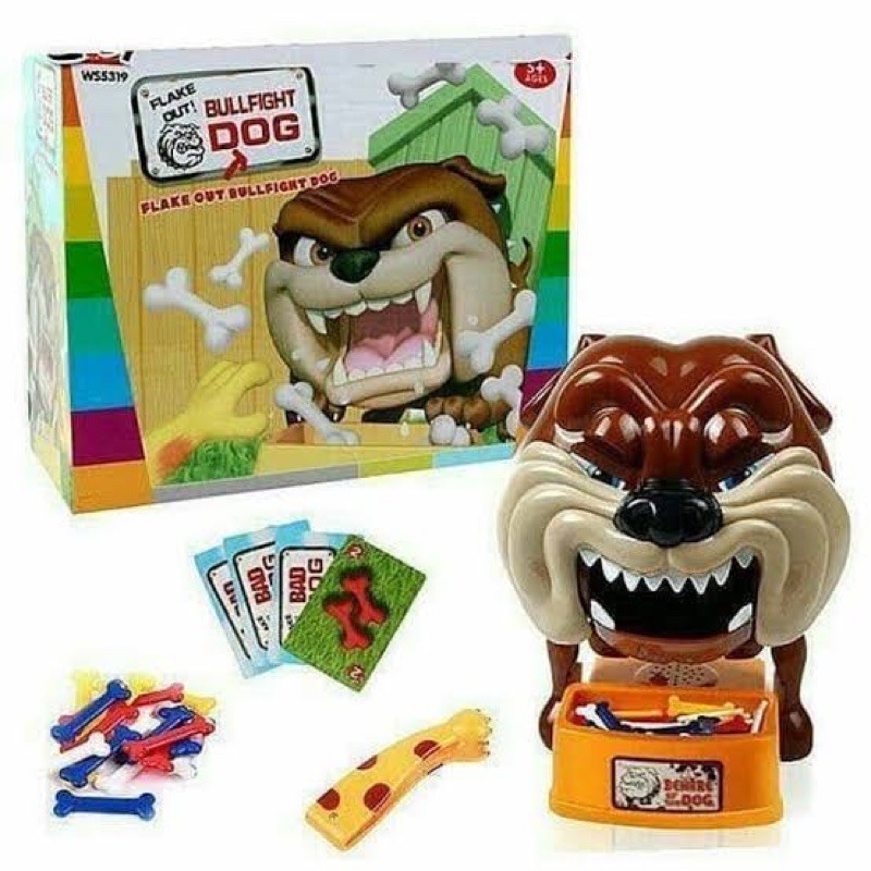 hc75rg MURAH BAD DOG DENTIST | MAINAN PRANK GIGI / ANJING GIGIT TULANG