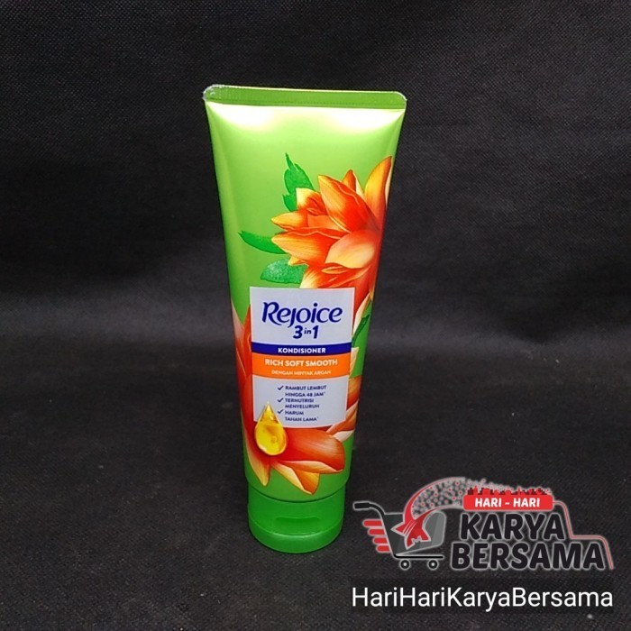 PERAWATAN RAMBUT CONDITIONER REJOICE RICH SOFT & SMOOTH TUBE 70ML