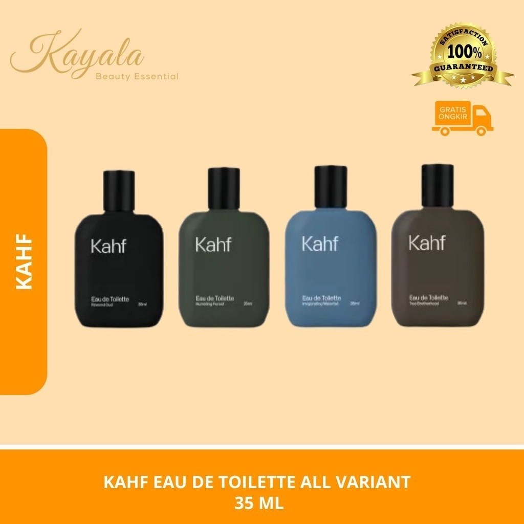 KAHF Eau de toilette all variant 35 ML - parfum kahf - kahf parfume eau de toilette - KAHF EDT REVER