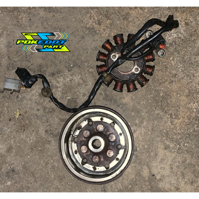 Magnit Magnet Spul Sepol Sepul Honda Beat Karburator / Scoopy Karbu / Spacy Karbu Original Copotan M