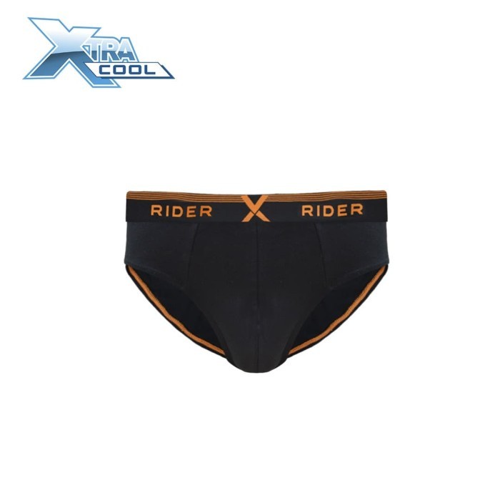 SALE -Rider Xtracool R881B Celana Dalam Pria Mini Brief Isi 3 Pcs - M