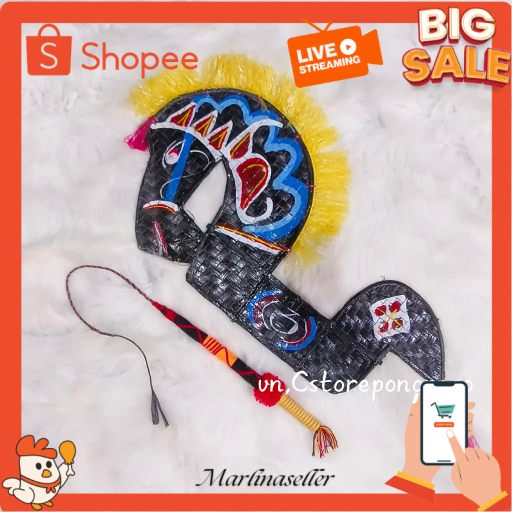 Viral JARANAN ANAK + PECUT PAKET MURAH / kuda lumping / kuda lumping anak / kuda pegon / barongan / 