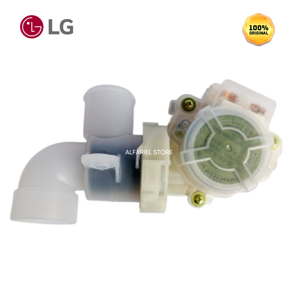 DRAIN MOTOR EAU62903502 MESIN CUCI LG TOP LOAD T211VSSAV TSA115ND6