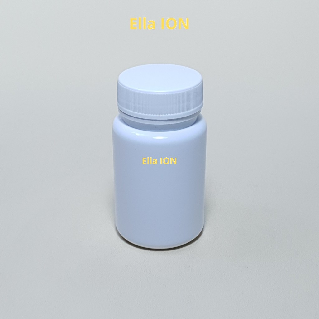 Botol Obat 100 ml Putih Plug Segel / Botol Kapsul 100 ml