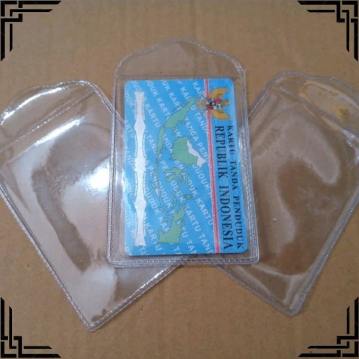 

Wadah Plastik paket Tempat Kartu Nama KTP ATM SIM E-tol - 1Pcs
