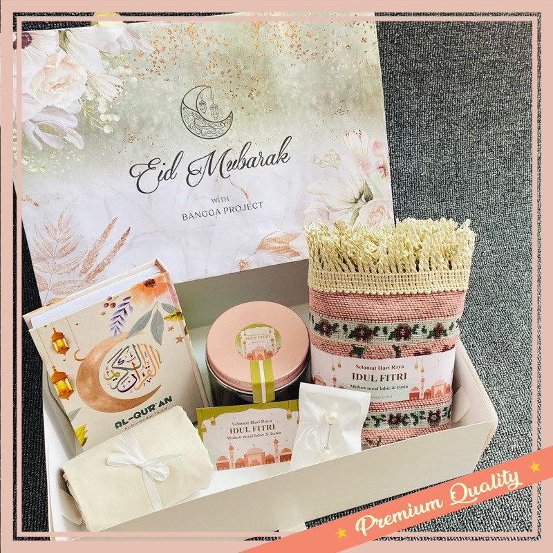 

SOuvenir Kado Hampers Wedding nikah Lebaran Murah / READY HAMPERS IDUL FITRI • BANGGA PROJECT • Hampers lebaran premium parcel al quran sajadah jilbab hijab cookies kue kering lebaran hampers ramadhan unik premium murah ready stock bisa gosend
