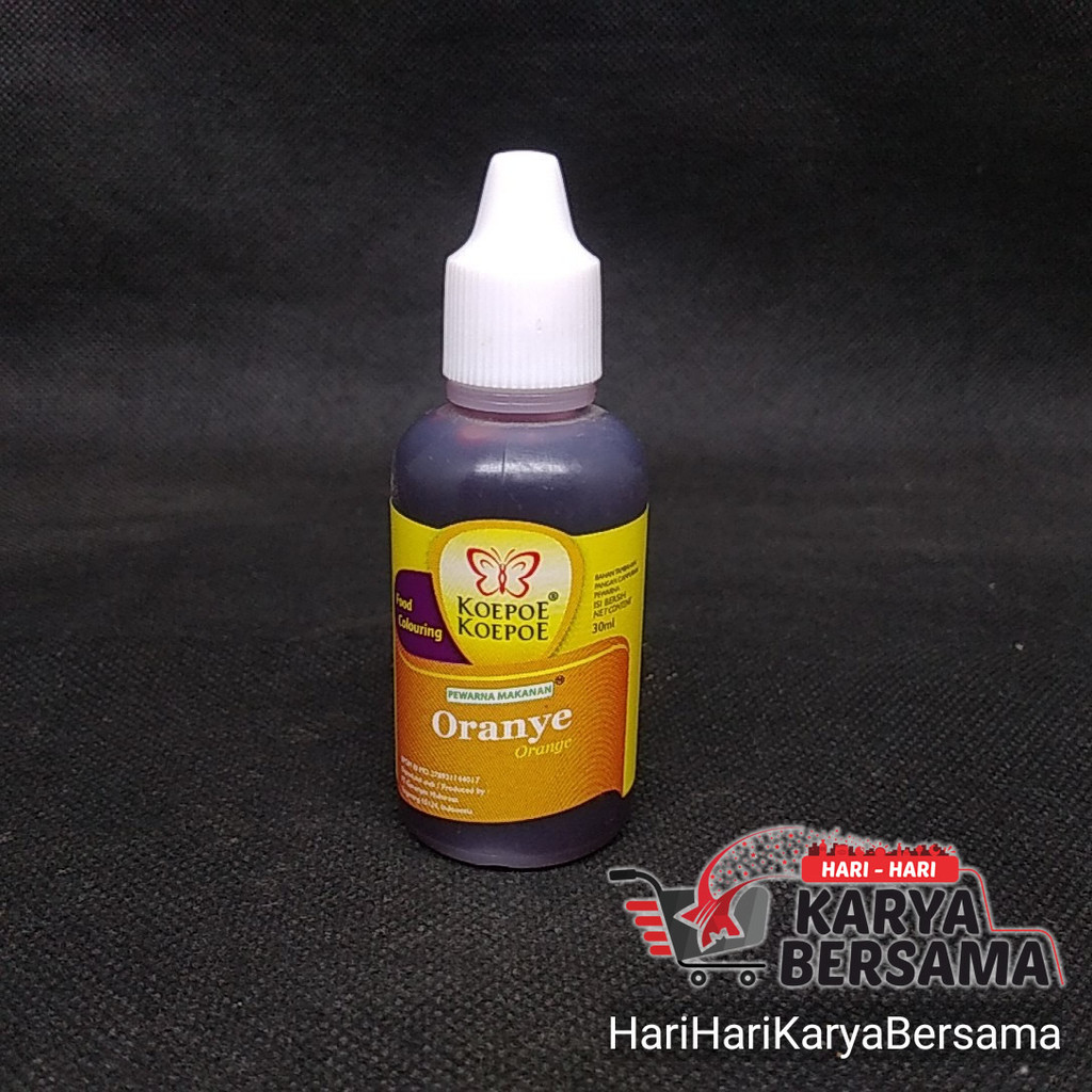 

KOEPOE KOEPOE PEWARNA MAKANAN ORANYE ORANGE 30ML