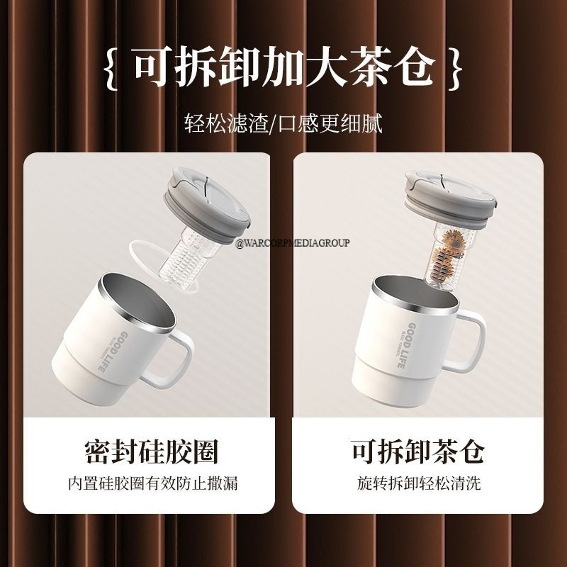 

Ukf5Pc6F4H (Kuliner.Kita) Wmedia Coffe Cup + Sendok / Mug Stainless 304 Anti Karat 304 / Gelas