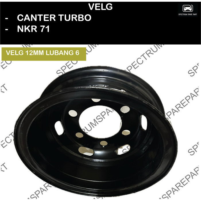 VELG R16 CANTER TURBO - NKR 71 LUBANG 6 12MM