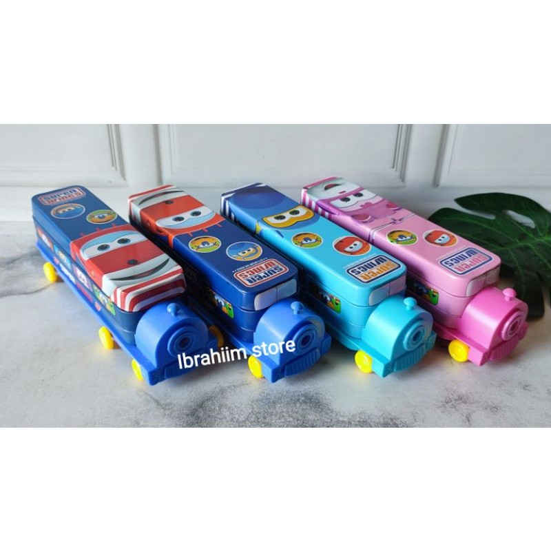 Promo TEMPAT PENSIL MODEL KERETA API TERBARU / KOTAK PENSIL KARAKTER KERETA API UNTUK ANAK LAKI-LAKI