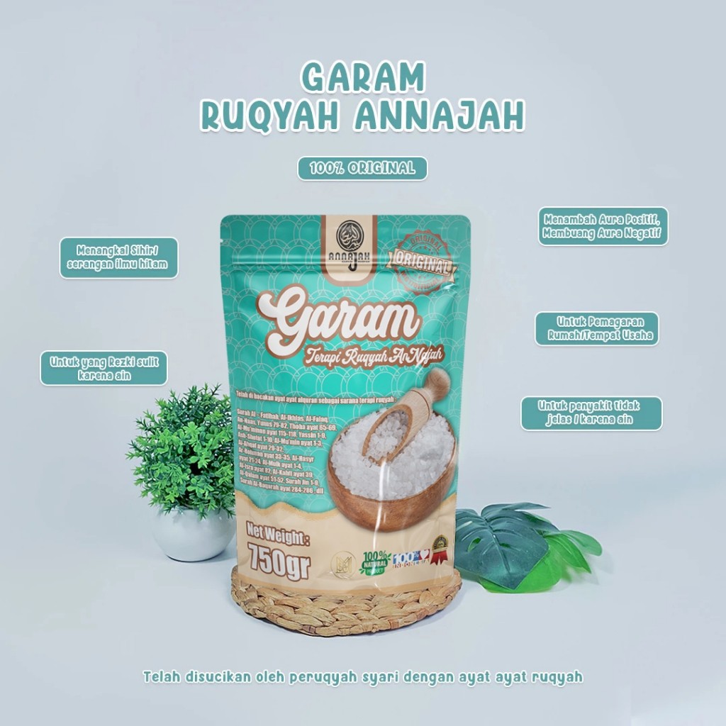 

Garam Ruqyah AnNajah Original By Mg17official - Terapi Kesehatan Meruqyah Anak Yg Sulit Di Atur