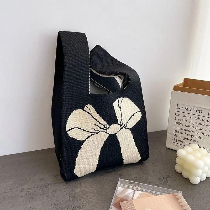 Totebag Kanvas Tote Bag Tas Tote Bahu Jinjing Wanita tote bag belanja rajut lucu tote bag import