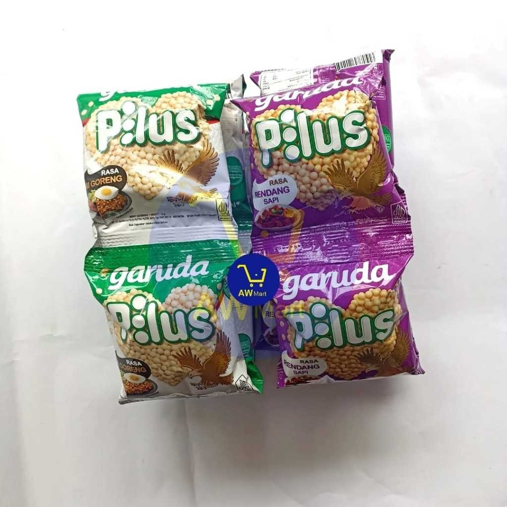 

PILUS GARUDA PER PAX ISI (20 SACHET X 16 GRAM ) - PILUS GARUDA RASA RENDANG SAPI DAN MIE GORENG PER PAX