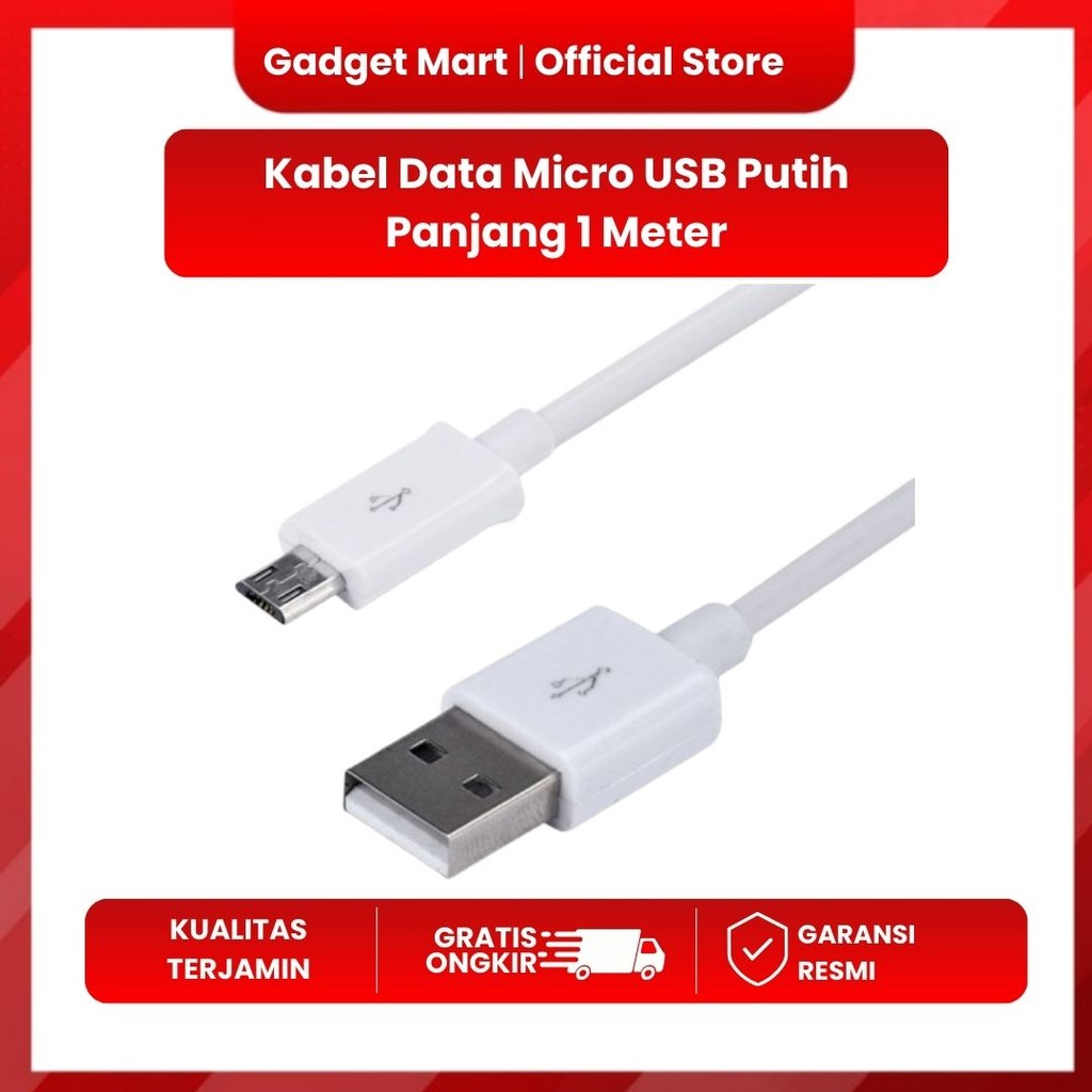 Samsung Kabel Micro USB (Original Resmi Samsung)