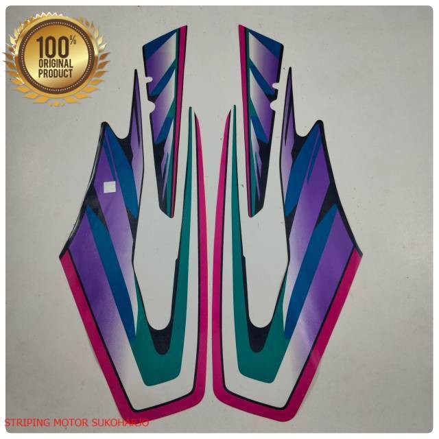 (ORI) striping yamaha RX king tahun 1997 1997 full set kualitas original