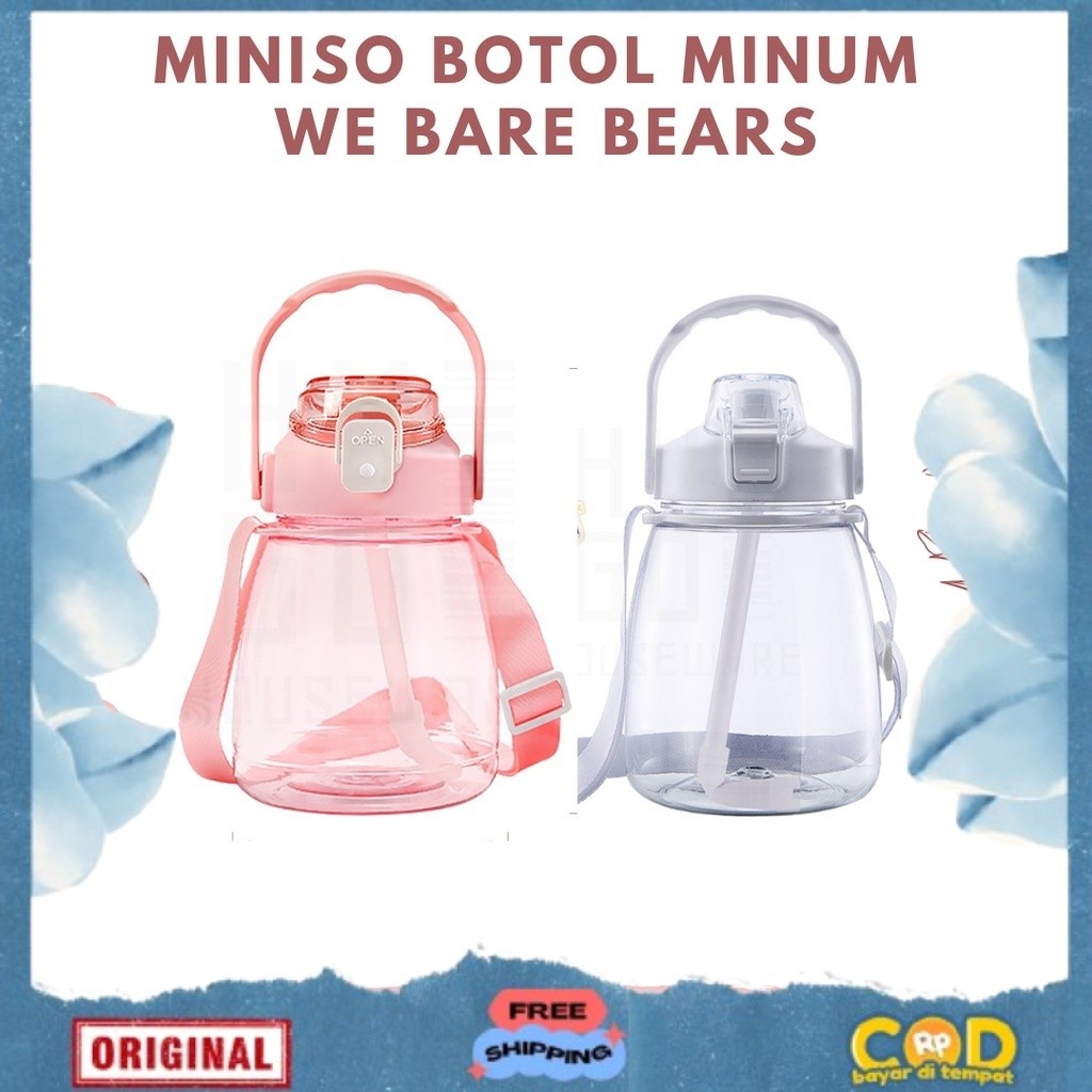 MINISO BOTOL MINUM WE BARE BEARS