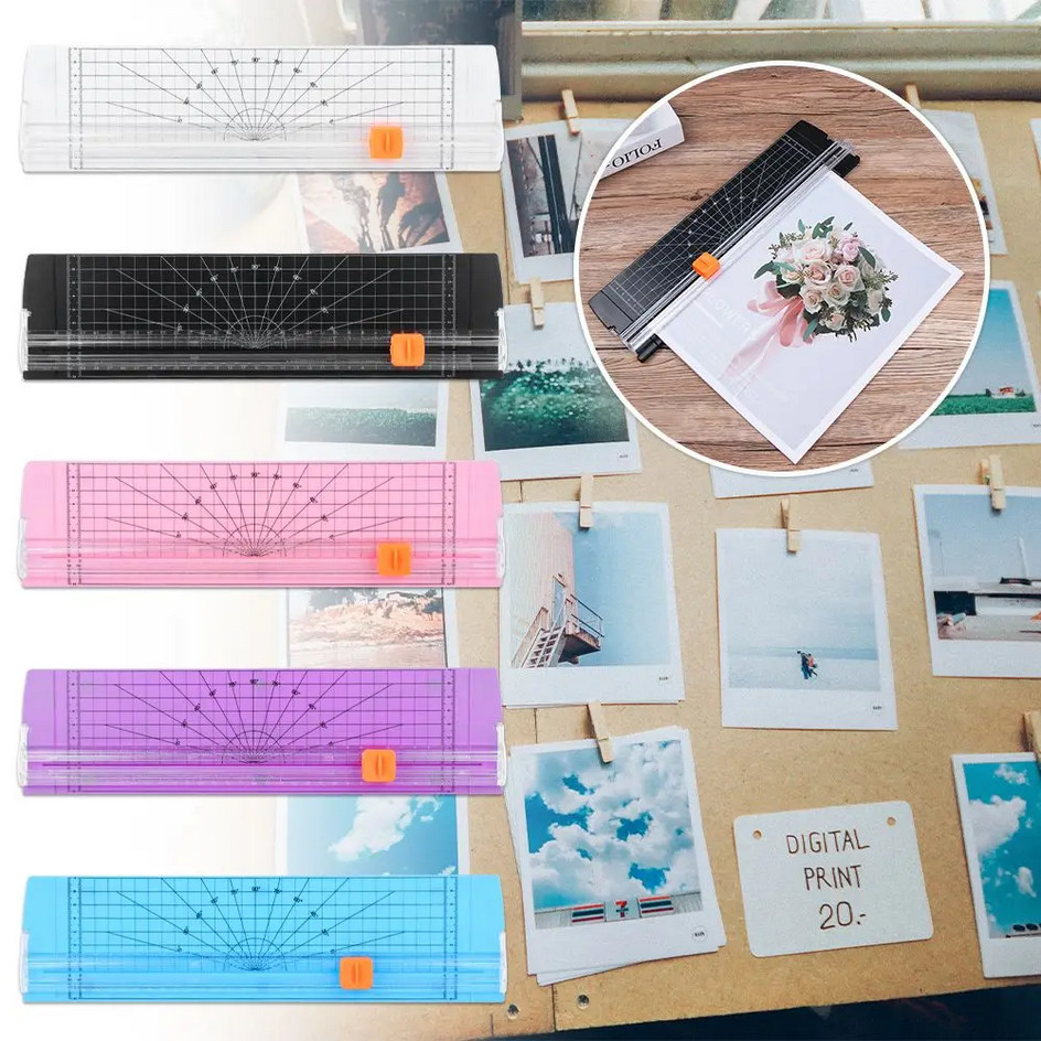 

Automarket YOAI Paper Trimmer Cutter Portable Alat Pemotong Kertas A4 - Y-33