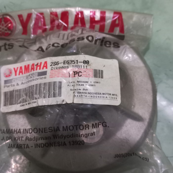 COD BERGARANSI Plate pressure Jupiter MX (2S6-E6351-00) original Yamaha