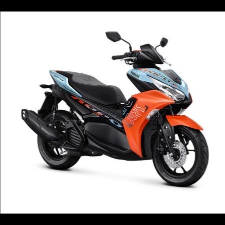 STRIPING AEROX RC 155 BIRU OREN 2024