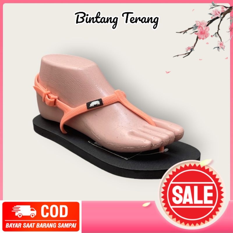 Sandal Tali Cewek Filper Strap - Sendal Wanita Kekinian Fipper