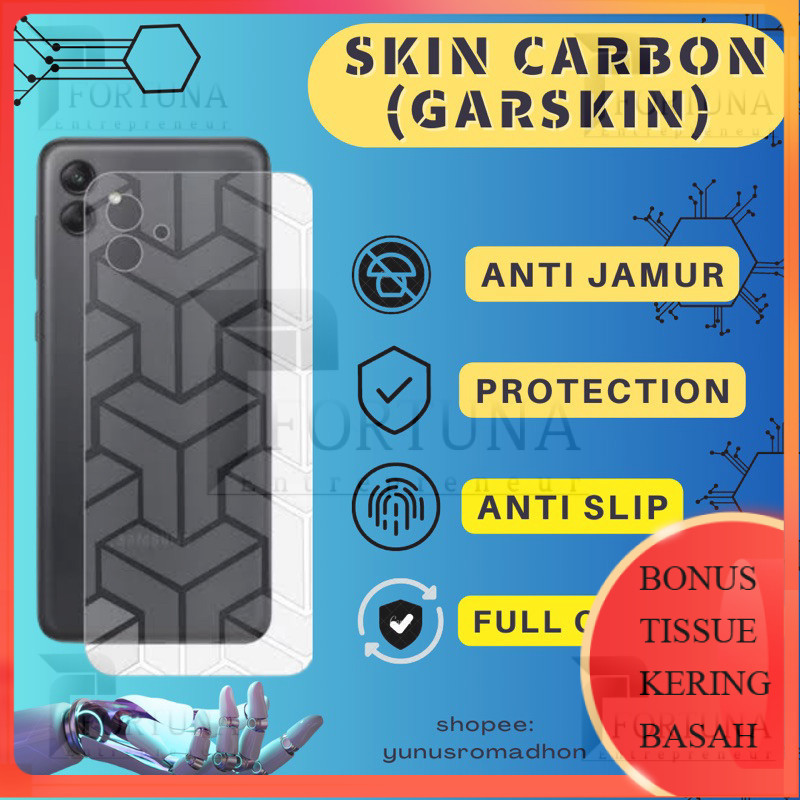 COD+GRATIS ONGKIR Garskin Skin Carbon Anti Jamur Xiaomi Mi Mix Alpha Fold 2 Max Play Note Bamboo 10 