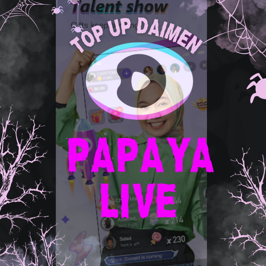 Software Kasir Komputer PAPAYA LIVE toppup DAIMEN FAST PROSES #1