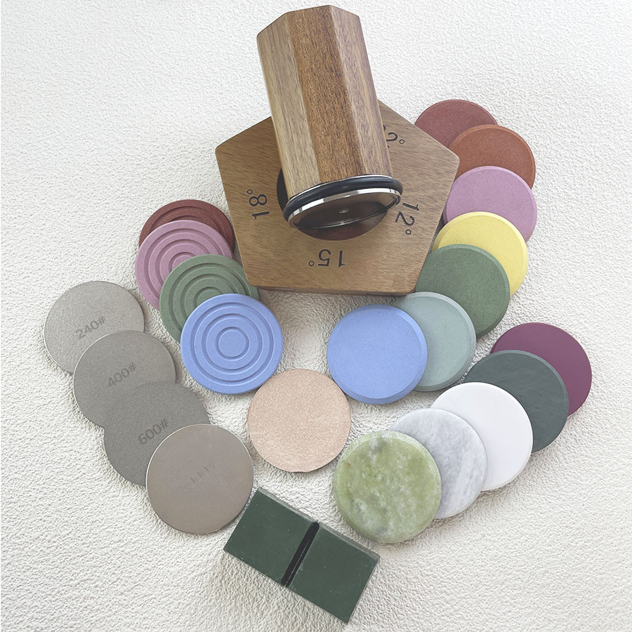 

Multi functional drum sharpener sharpening stone magnetic suction sharpening stone