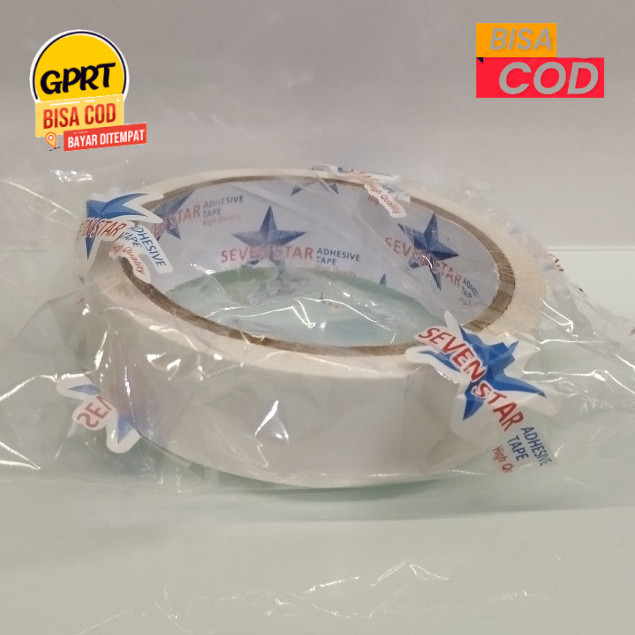 

GPRT Double Tape SEVEN STAR 24 mm x 10 meter Isolasi Double Tape